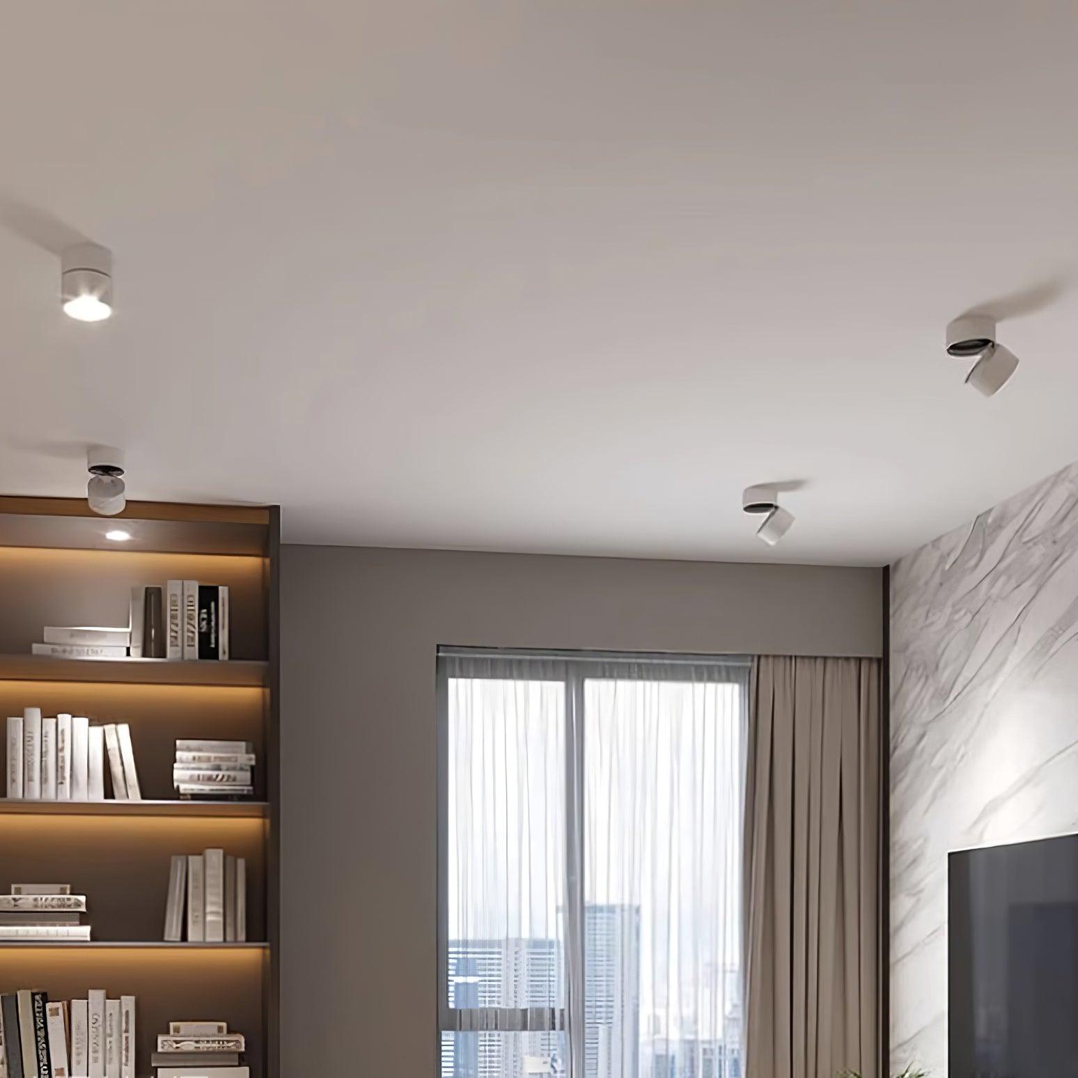 Designer Ceiling Light | Adjustable Aluminum Fixture with Warm White LED | Modern Illumination for Elegant Ambiance 7