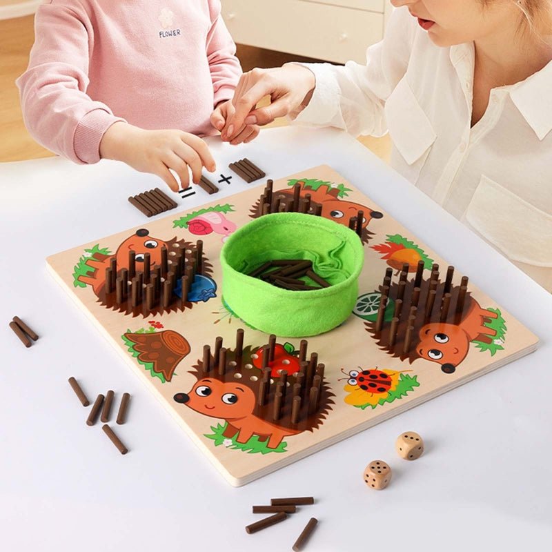 SmartHedgehog - Montessori Counting Toy