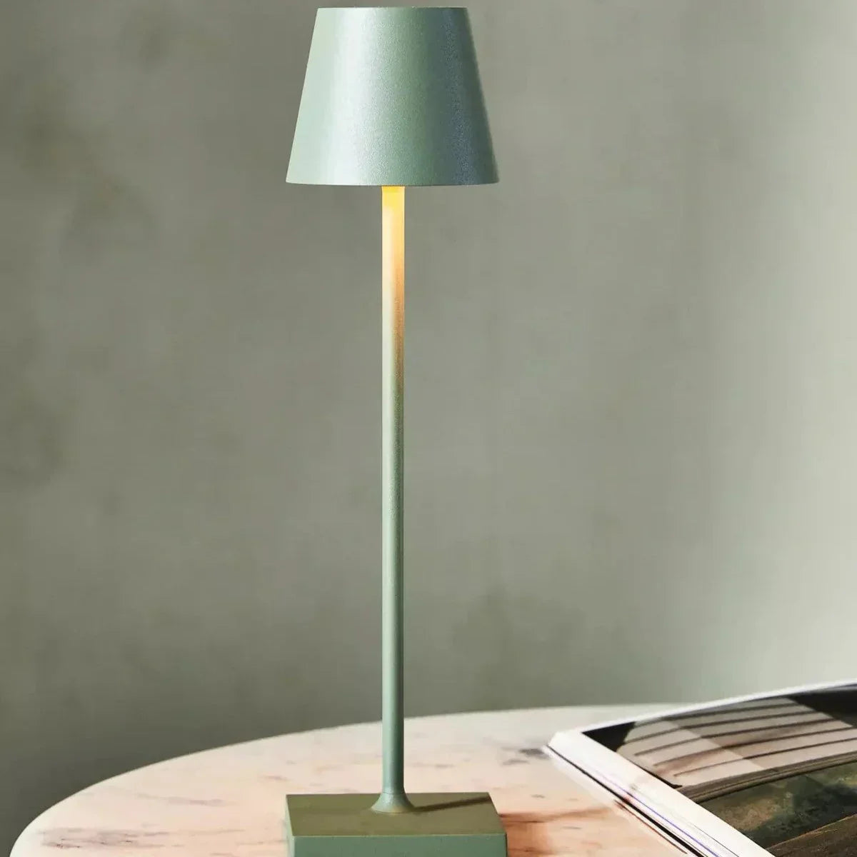 LumiLuxe Table Lamp - Cordless Rechargeable LED Light