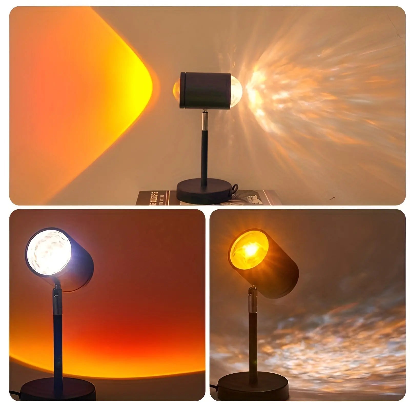 Sunset Projection Lamp - USB LED Night Light