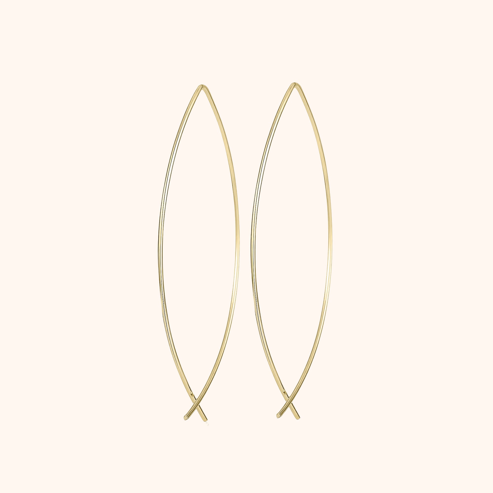 Lina - Minimalist Drop Earrings for Women