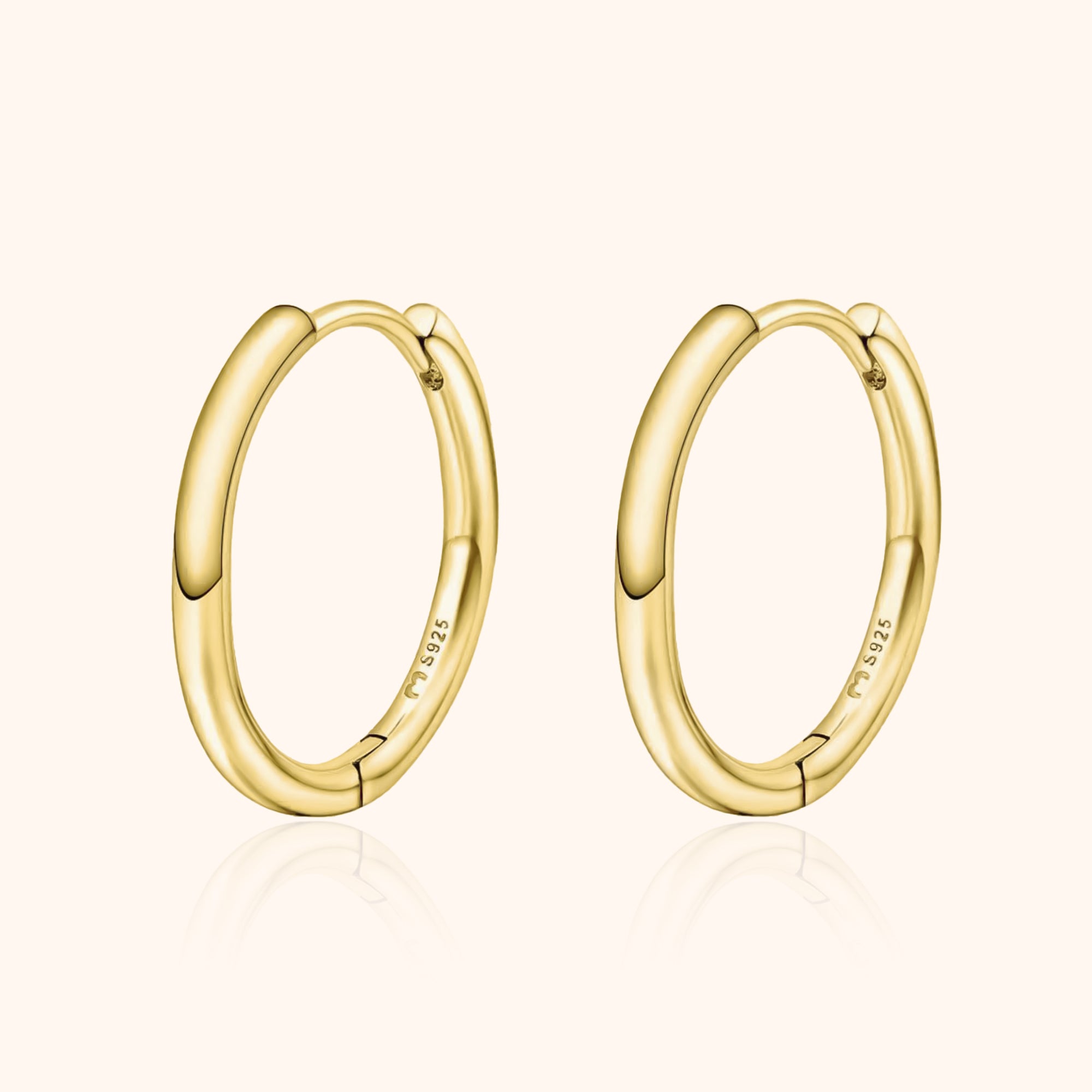 Aurina - Classic Hoop Earrings for Women