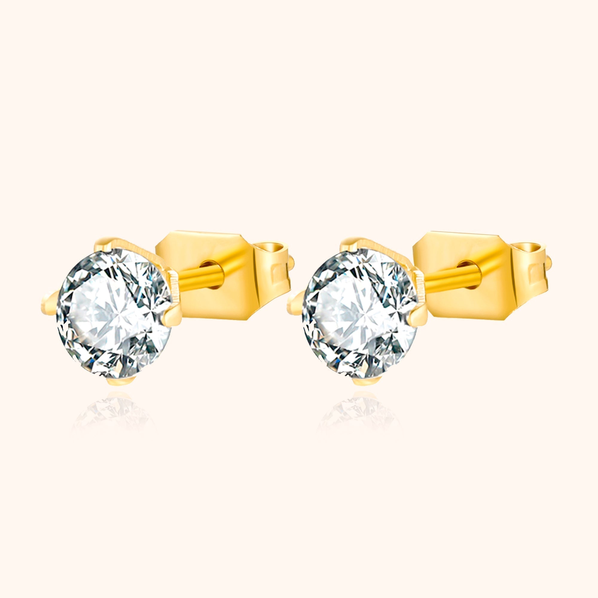 Mila - Sparkling Mini Stud Earrings for Women