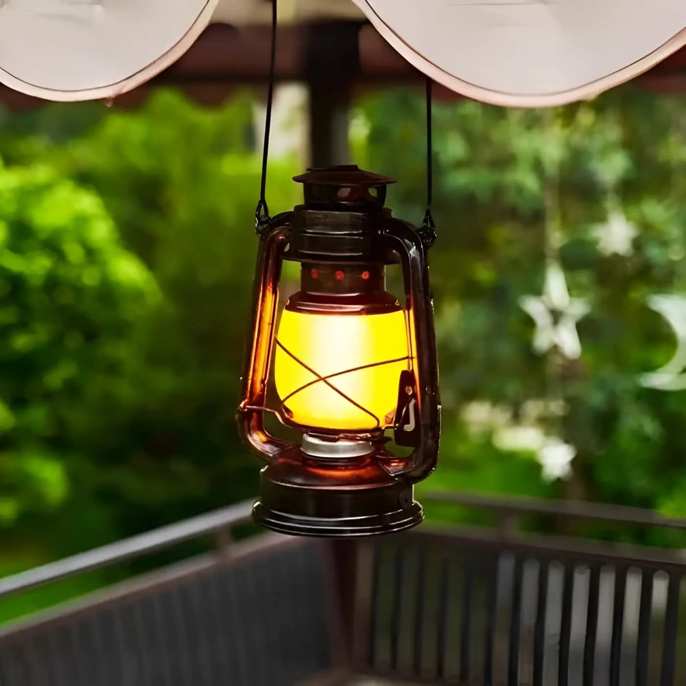 Industrial LED Hanging Lamp - Portable USB Light