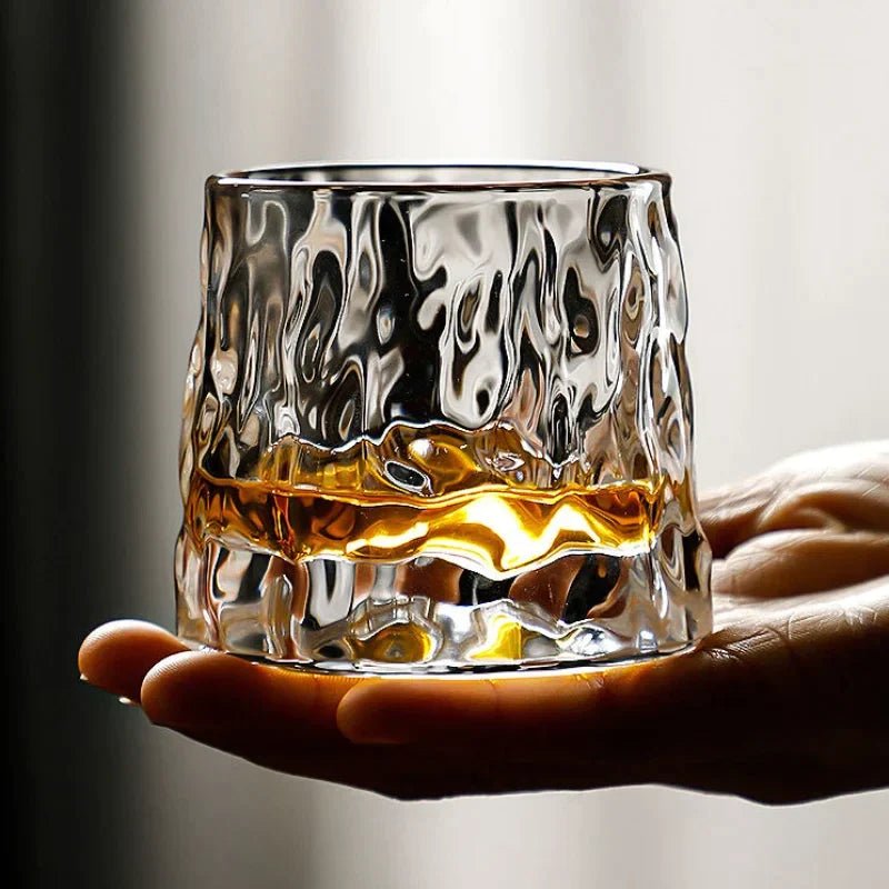 Elegant Crystal Whiskey Glass | Rotating Design for Optimal Aeration | Perfect Gift for Connoisseurs 6