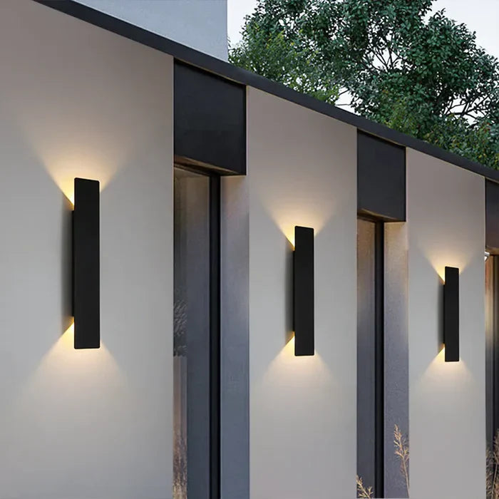 Elegant LED Outdoor Wall Light with Weatherproof Design | Modern Illumination for Your Garden 0