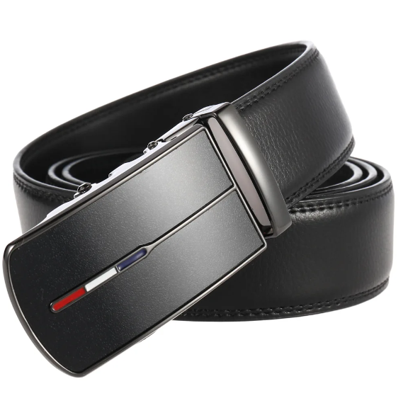 Elegant Leather Belt | Automatic Buckle for Effortless Comfort | Stylish Accessory for Men 2