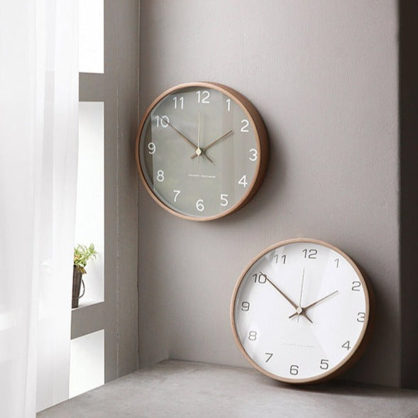 Elegant Wall Clock | Solid Wood Design with Silent Movement | Timeless Decor for Any Room 1
