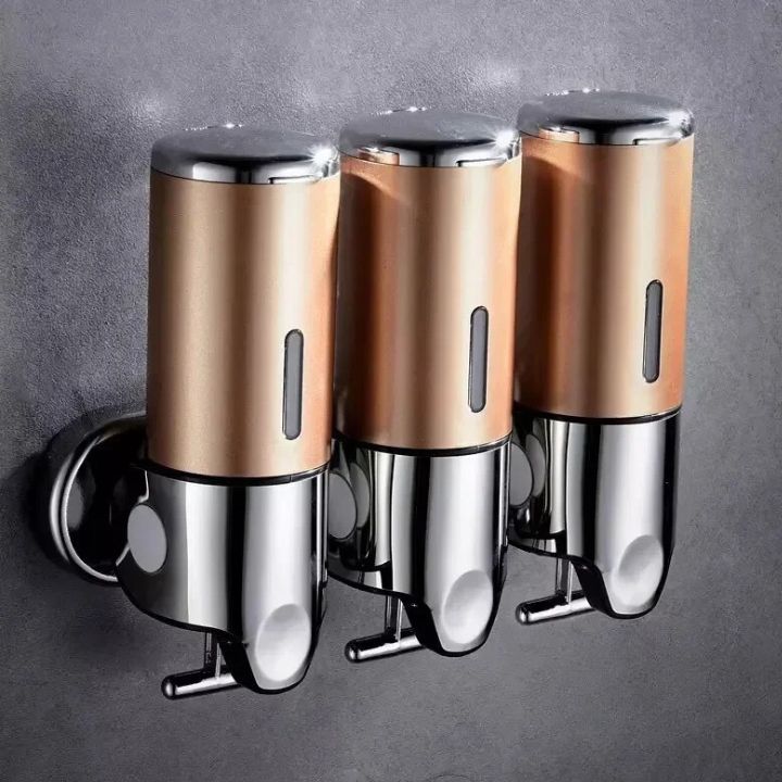 Elegant | Wall Mounted Soap Dispenser with Stainless Steel Design | Space-Saving Solution for Modern Bathrooms 10