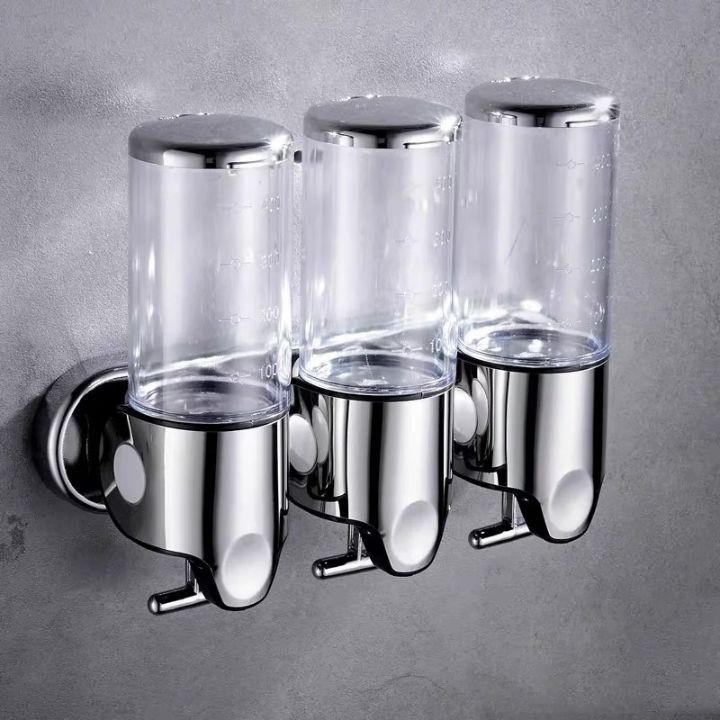 Elegant | Wall Mounted Soap Dispenser with Stainless Steel Design | Space-Saving Solution for Modern Bathrooms 12