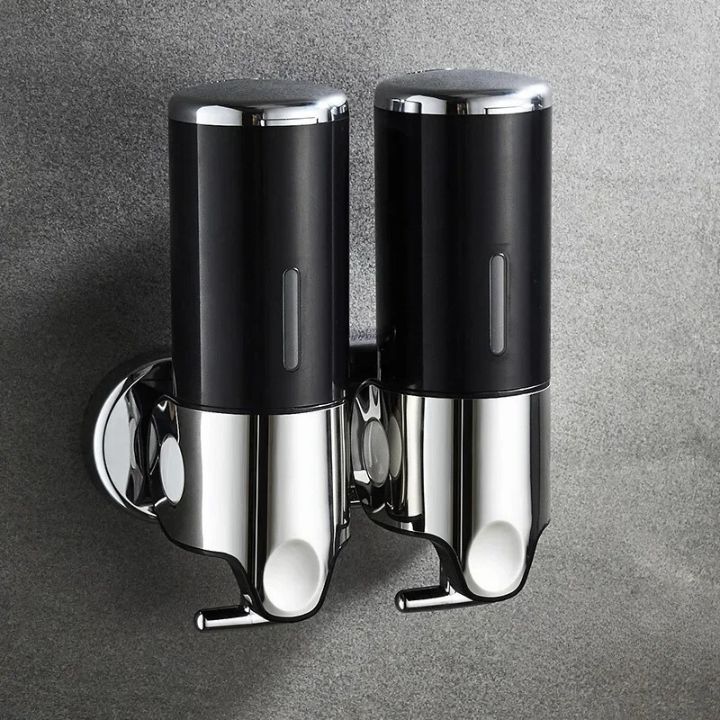 Elegant | Wall Mounted Soap Dispenser with Stainless Steel Design | Space-Saving Solution for Modern Bathrooms 16
