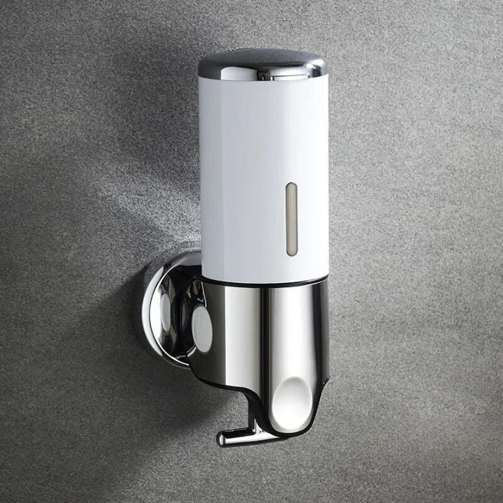 Elegant | Wall Mounted Soap Dispenser with Stainless Steel Design | Space-Saving Solution for Modern Bathrooms 19