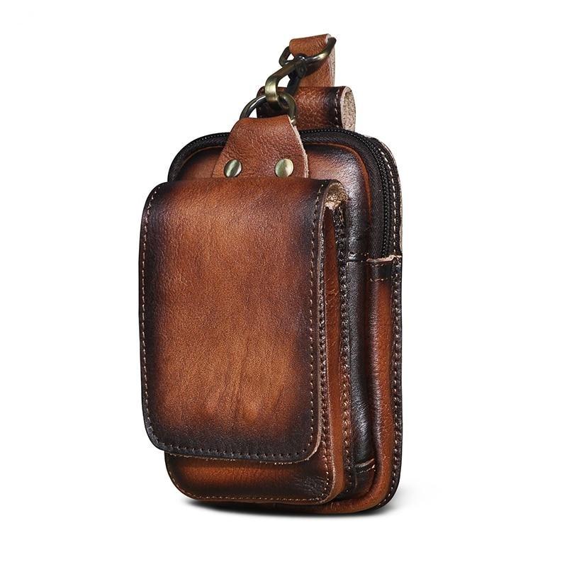 EliteGuard | Leather Belt Bag with Multiple Compartments | Stylish and Functional for Daily Use 9