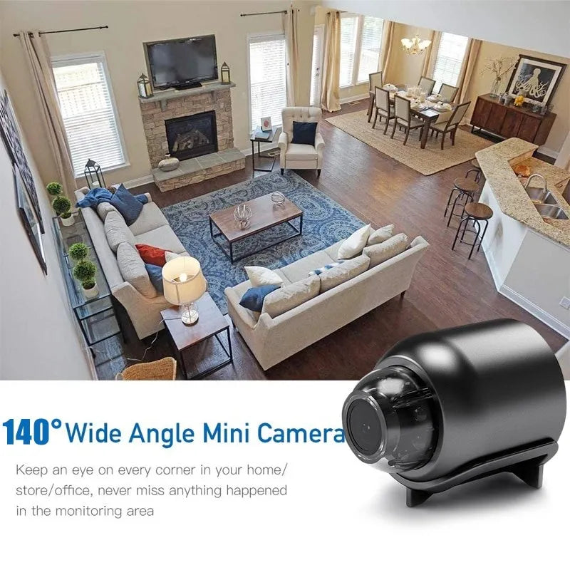 Elmora Mini | Wireless Security Camera with 1080P HD & Night Vision | Discreet Design for Home Security 1