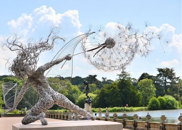 Enchanted Garden Decor | Unique Weather Resistant Decoration with Magical Effect | Artisan Craft for Transforming Outdoor Spaces 5