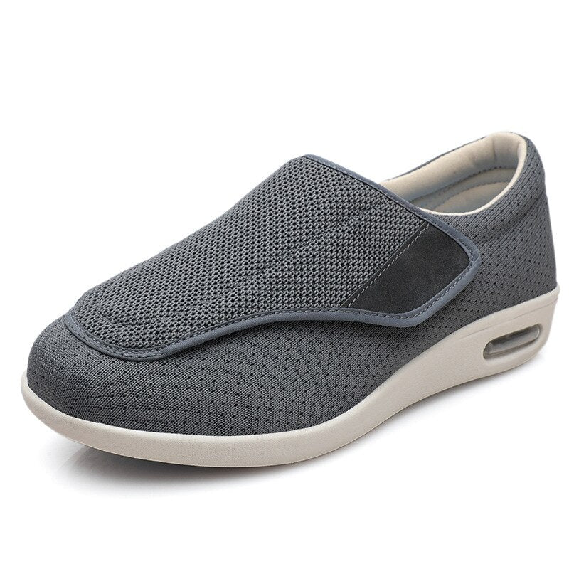 Extra-Wide Men's Comfort Shoes - Adjustable Straps for Custom Fit and Support 0