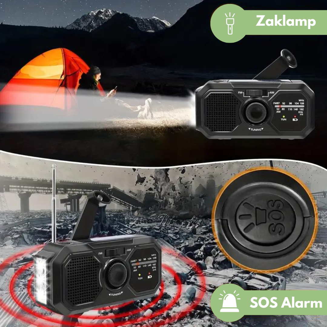 SurvivalWave Portable Emergency Radio
