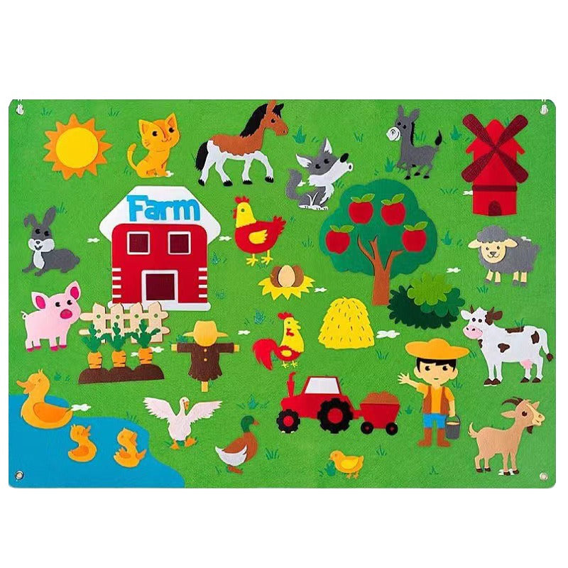 FeltPlay - Creative Toddler Felt Board