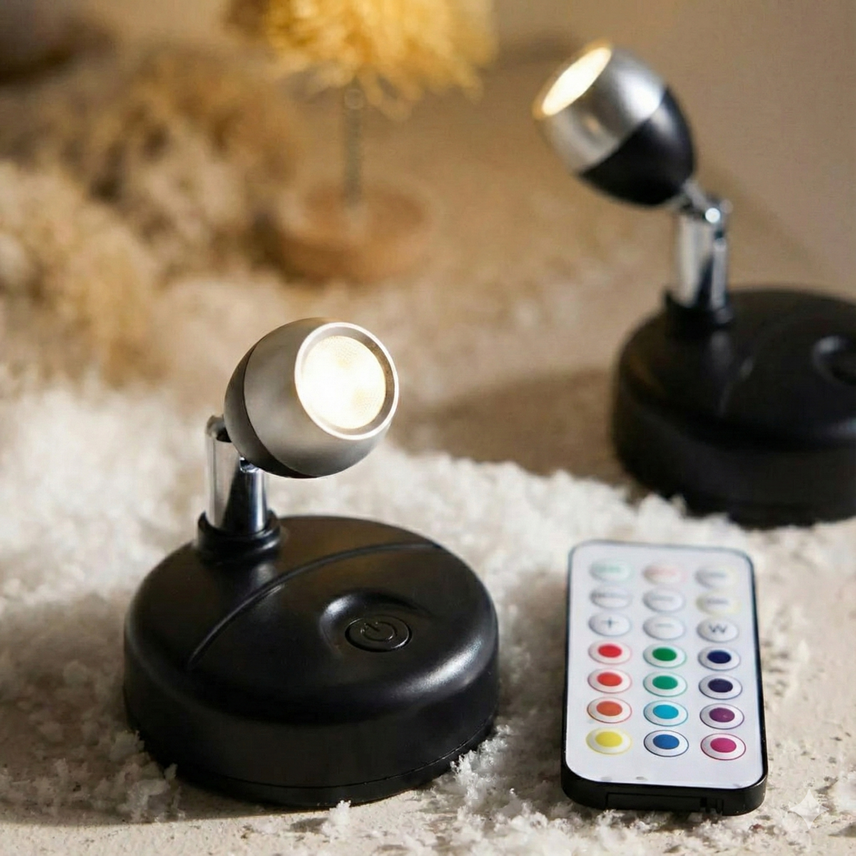 FloraGlow | Elegant Compact Wireless RGB Mood Spotlight 6