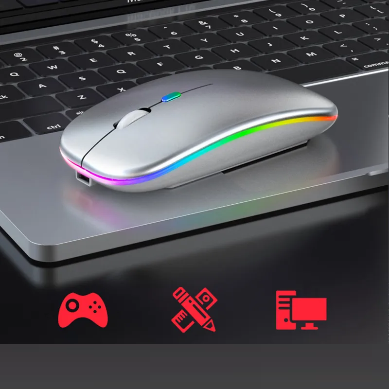 LuxeClick - Wireless Rechargeable Bluetooth Mouse