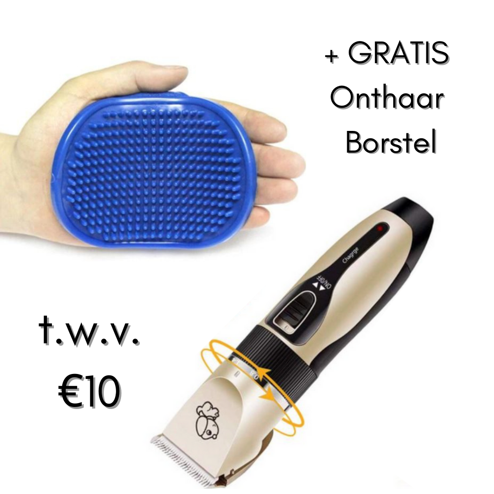 Pett Groomer - Cordless Dog Trimmer and Brush