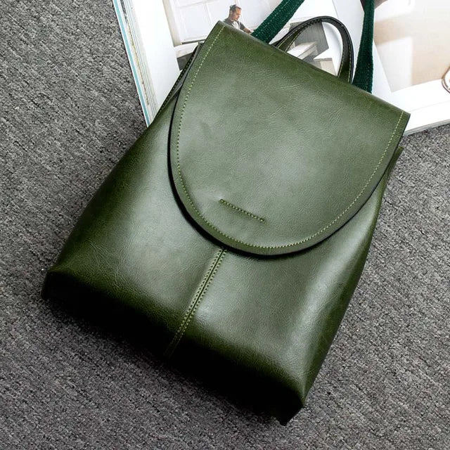UrbanChic Backpack - Trendy Leather Backpack for Women