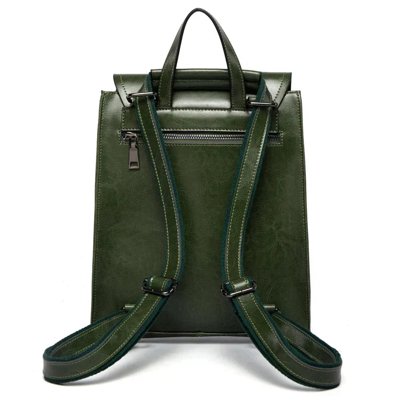 UrbanChic Backpack - Trendy Leather Backpack for Women