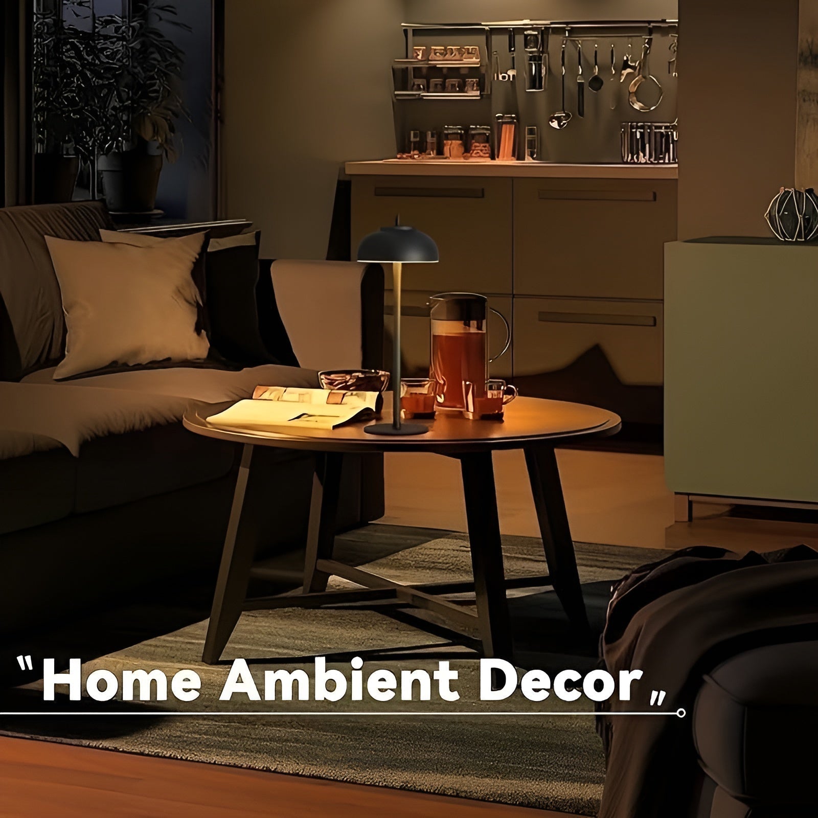 Rechargeable Table Lamp - Dimmable 3-Mode USB Light