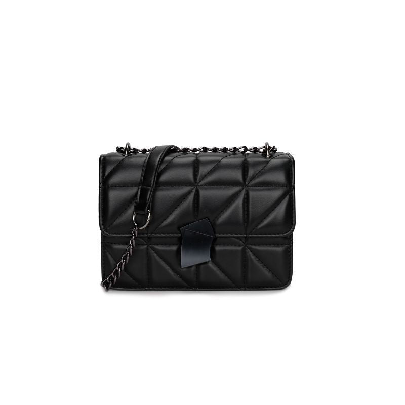 Lilly Luxury Bag - Vintage Diamond-Pattern Crossbody Handbag