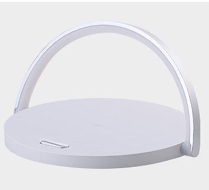 Bowlight Design - Stylish 3-in-1 Night Lamp with Qi Charger