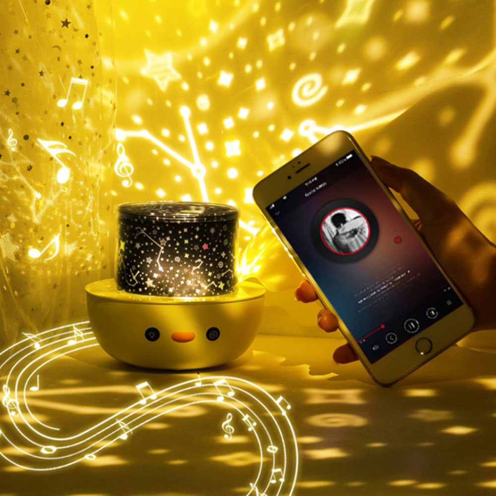 DreamStar Projector - Starry Sky Night Light & Speaker