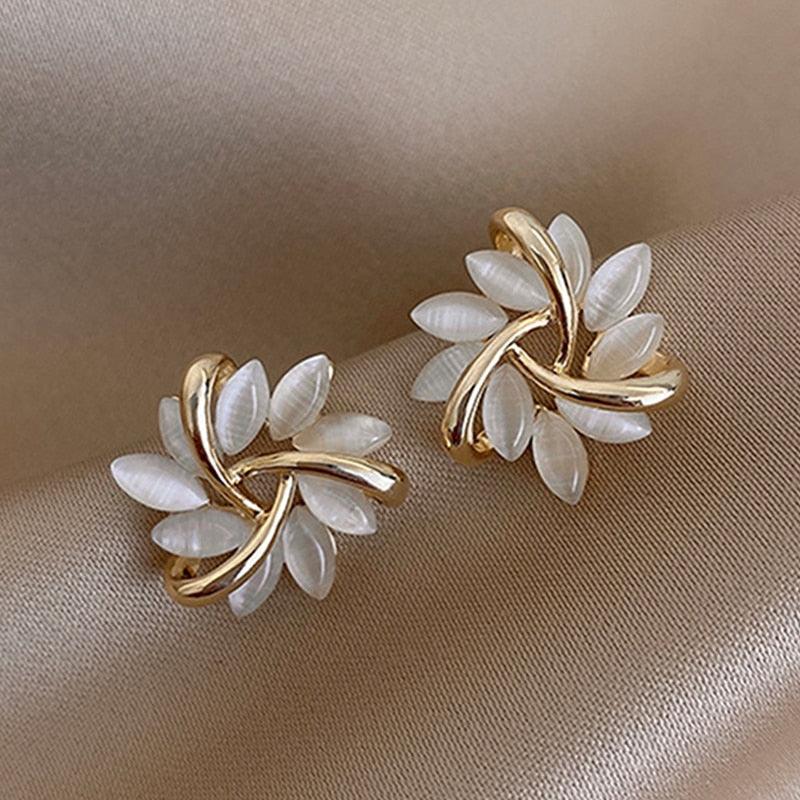 BlossomStud - Sakura Blossom Stud Earrings for Women