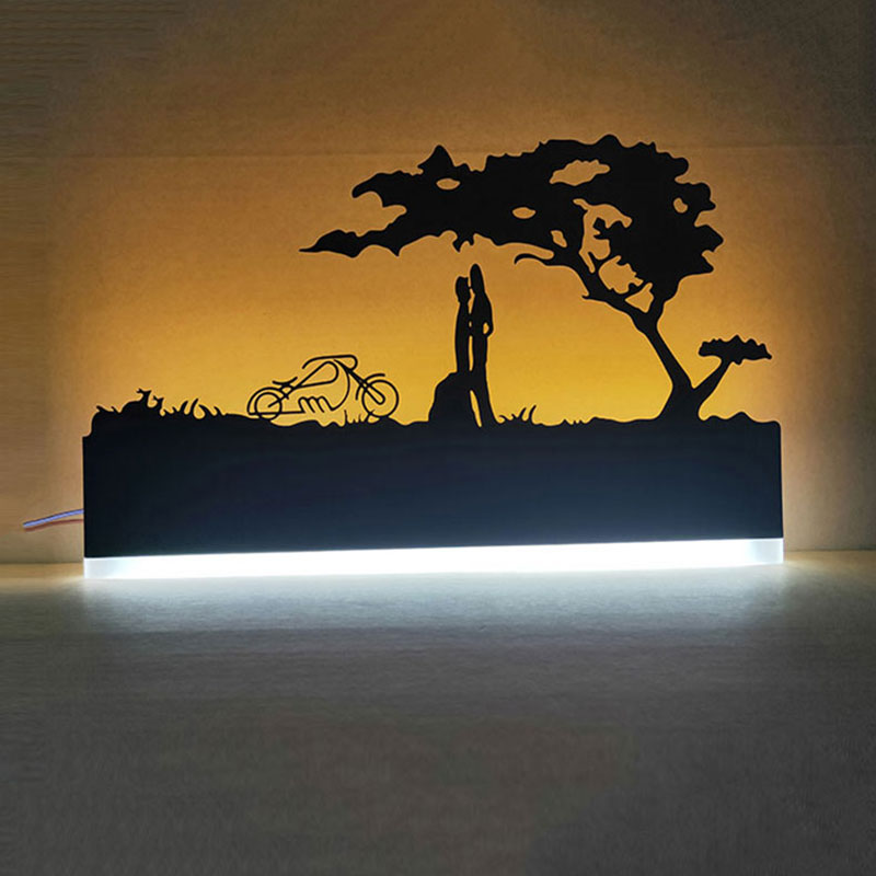 WorldGlow Wall Lamp - Decorative LED Wall Light for Home Ambiance