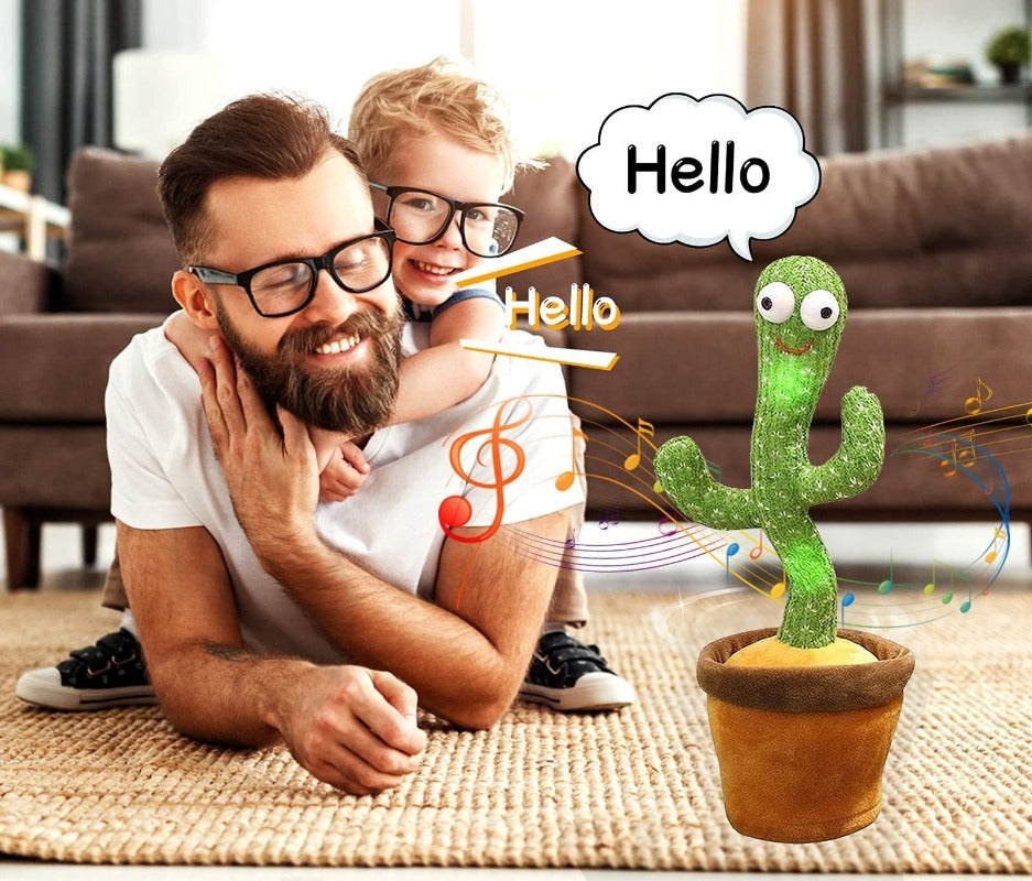 Dancing Cactus Toy - Singing & Talking Plush