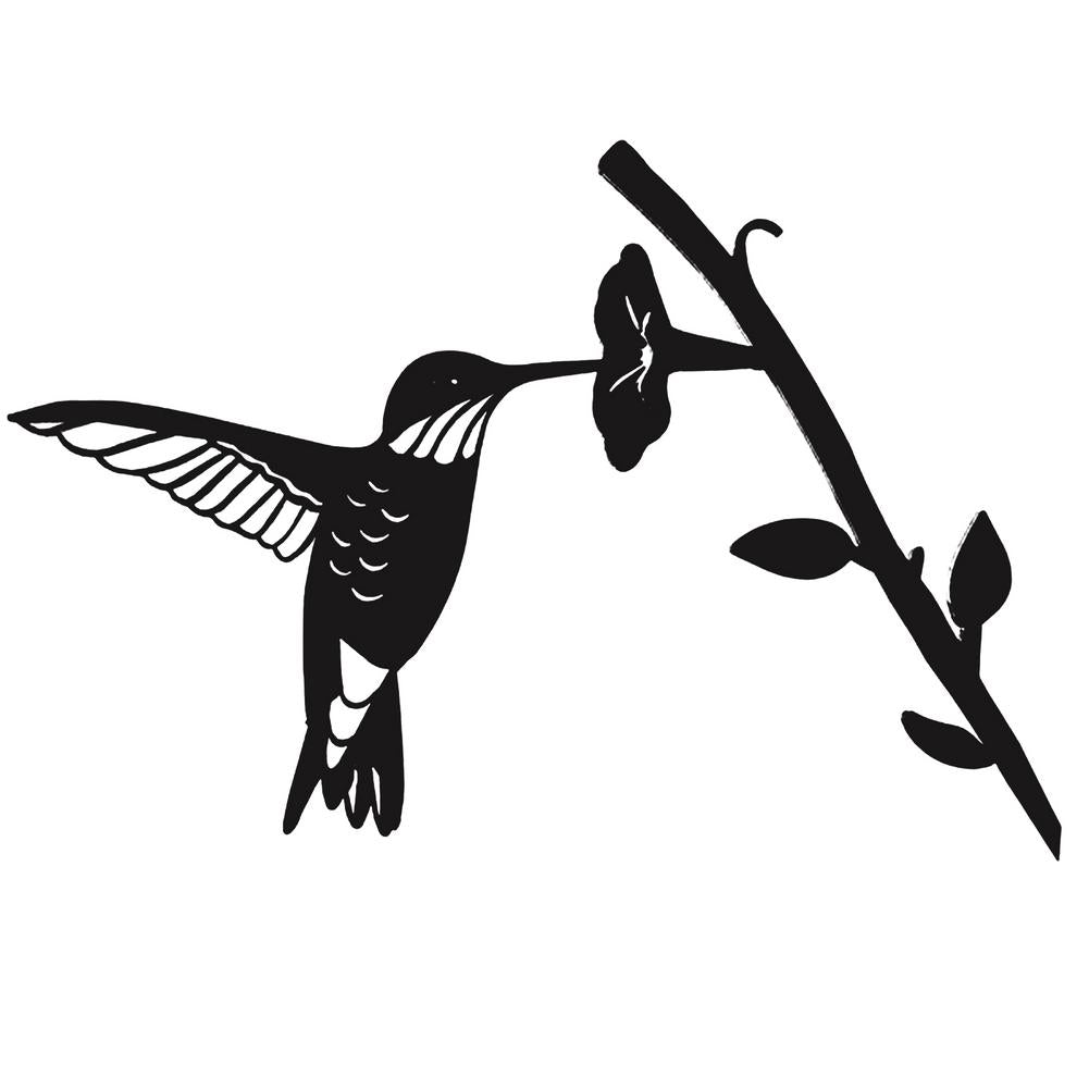 FeatherGlow Garden Art - Metal Bird Ornament for the Garden