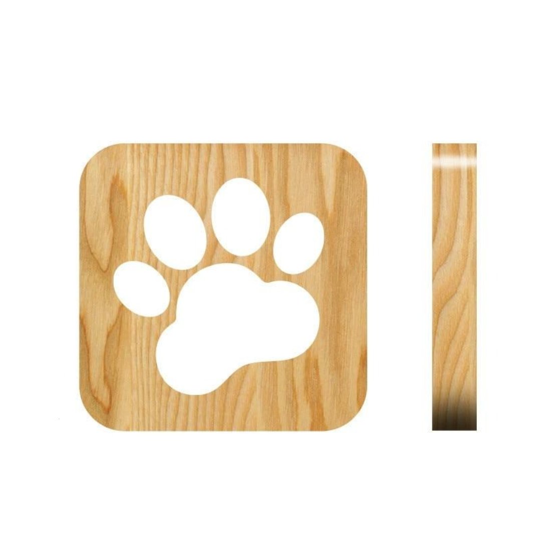 DesignLight Wood Lamp - Cozy Animal Table Light