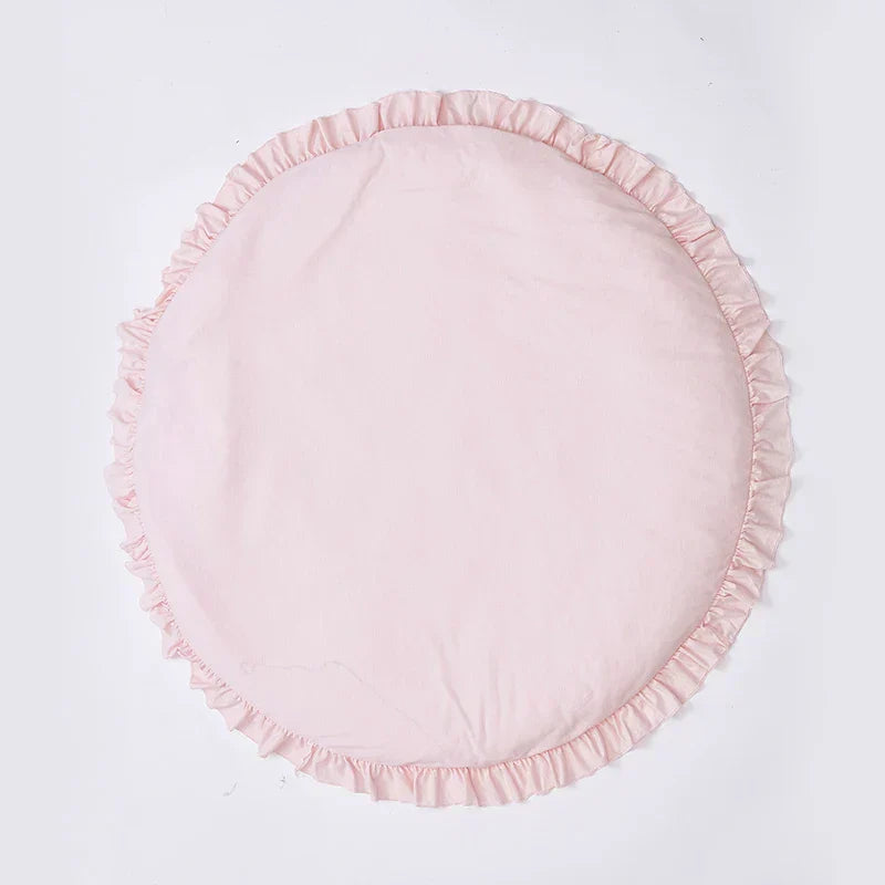 CozyCotton Round Mat - Soft Baby Play & Crawl Mat
