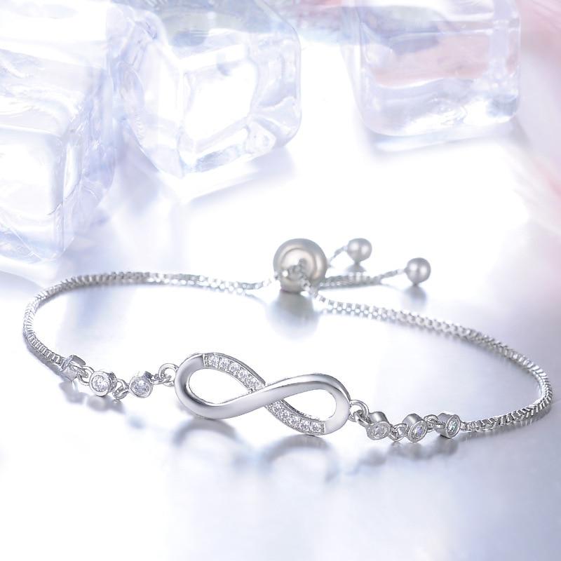 Adjustable Infinity Bracelet - Nova Minimalist Symbol
