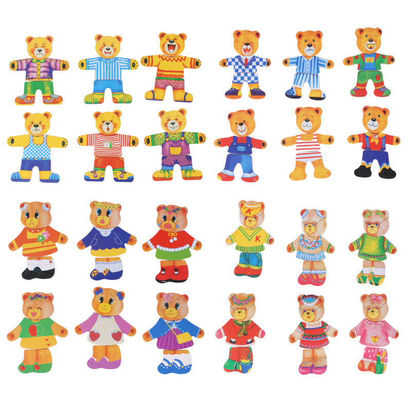 PuzzleMaster Wooden Dress-Up Puzzle for Kids