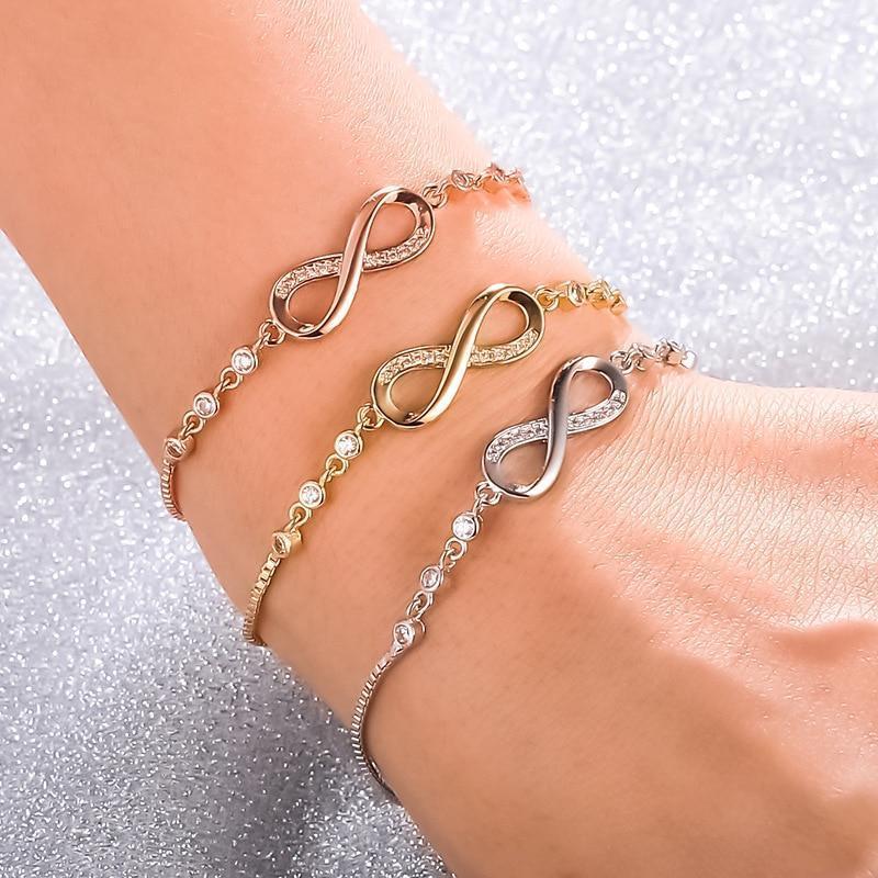 Adjustable Infinity Bracelet - Nova Minimalist Symbol