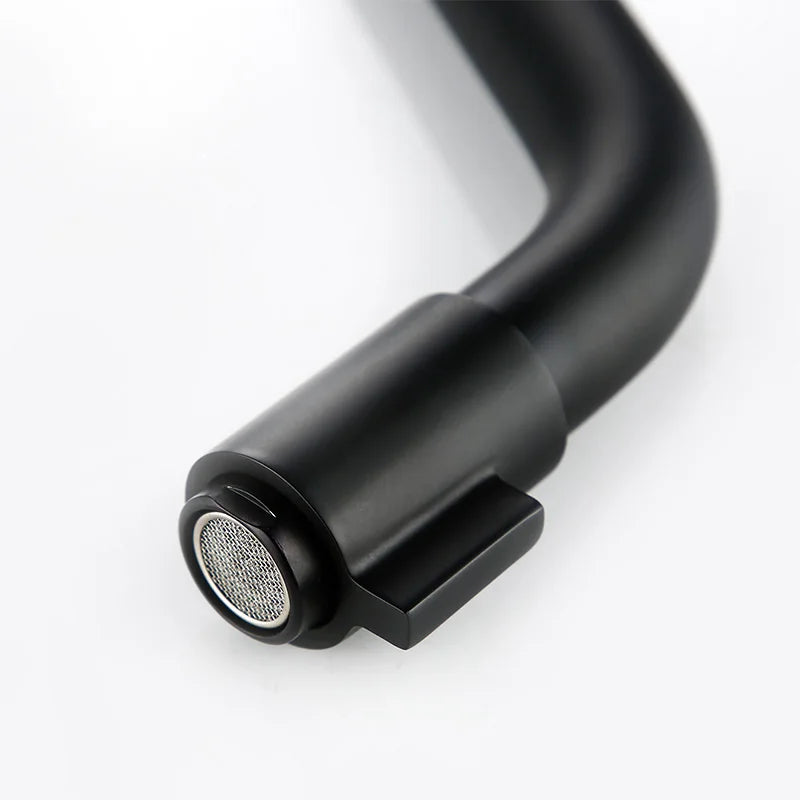 Matte Black Wall Faucet - Luxe Bath & Kitchen Tap