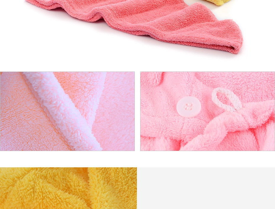MagicTowel Quick-Dry Microfibre Hair Towel