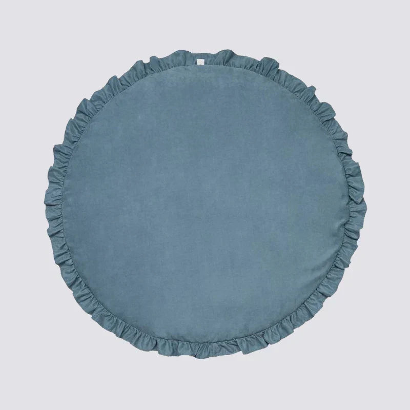 CozyCotton Round Mat - Soft Baby Play & Crawl Mat