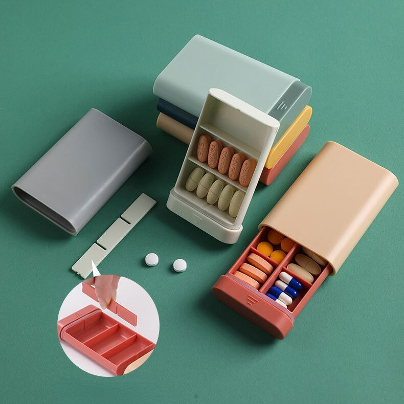 NordicPill - Compact Supplement Pill Box