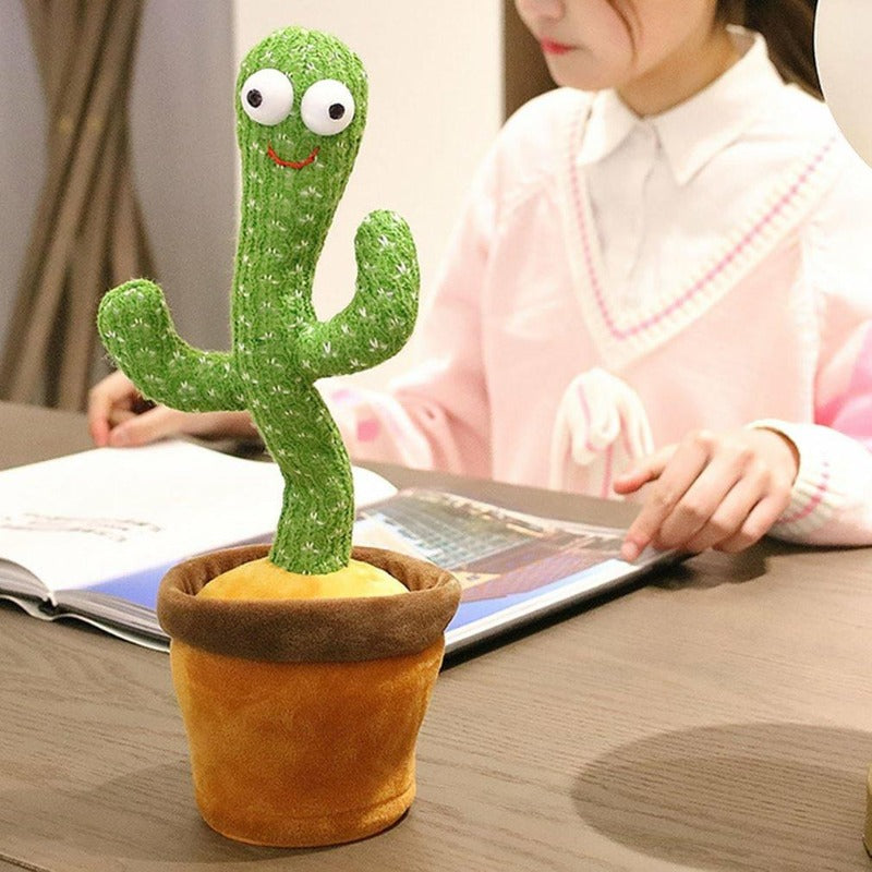 Dancing Cactus Toy - Singing & Talking Plush