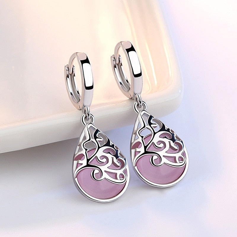 Vivara - Silver Tree of Life Earrings for Women