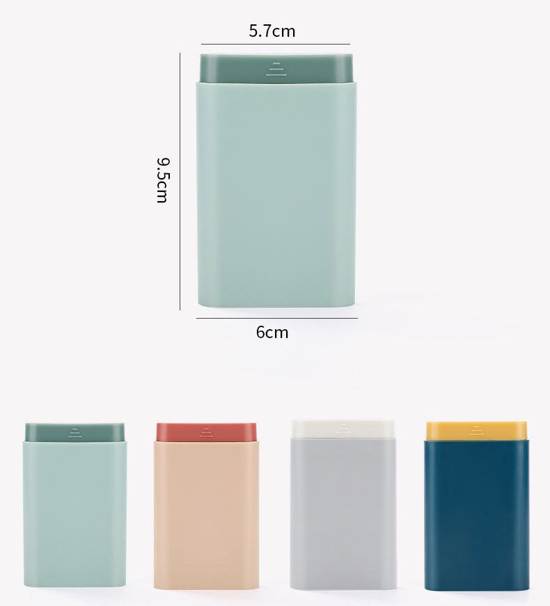 NordicPill - Stylish Compact Pill Organizer Box