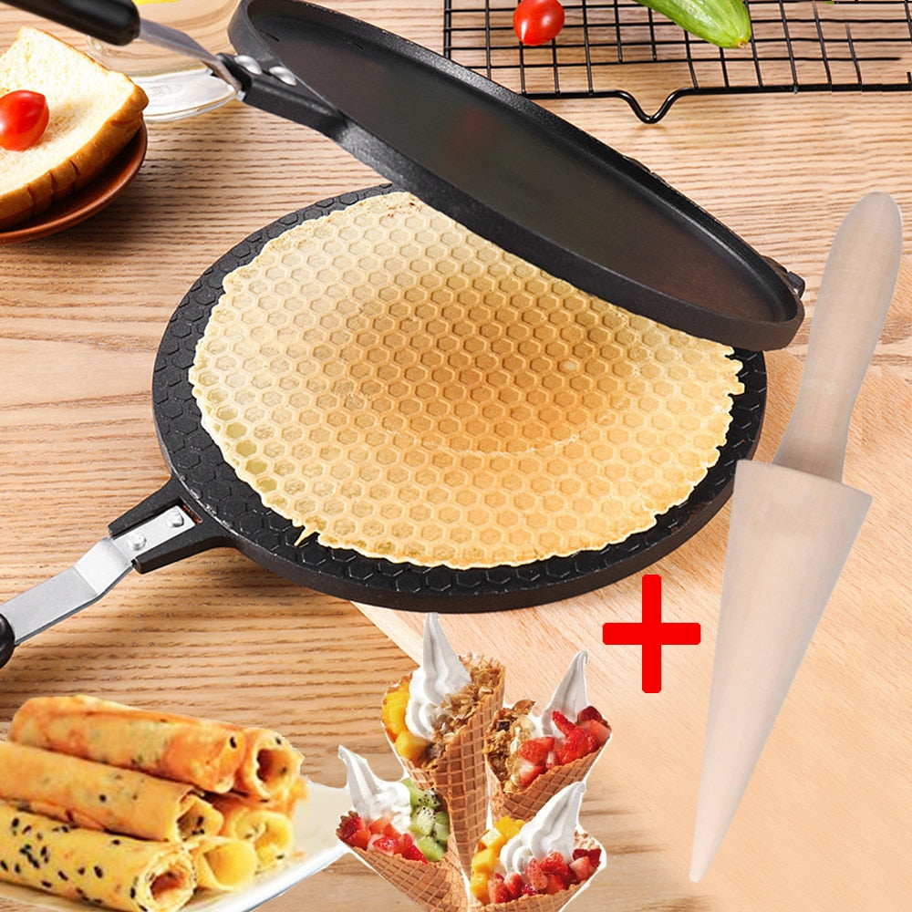 WaffleMaster Pan - Waffle and Omelet Maker for Easy Breakfasts