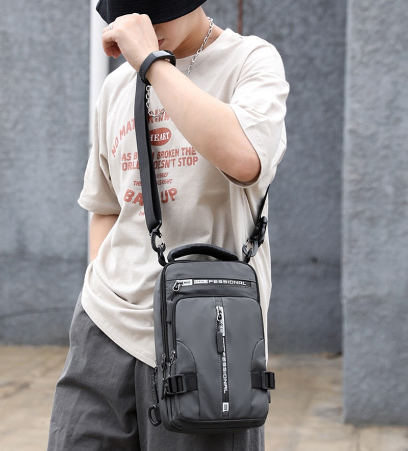CityTrek Bag – Waterproof Oxford Crossbody