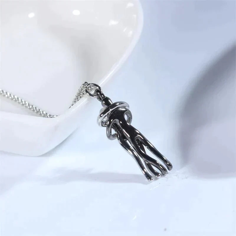 Couples Pendant Necklace - Timeless 925 Silver Love Symbol